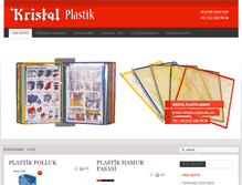 Tablet Screenshot of konyakristalplastik.com